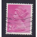GB 1971 DECIMAL CURRENCY 2½p USED CENTRE PHOS BAND