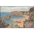Portelet Bay, Jersey, 1951 - Salmon Postcard