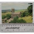 old postcard Saddleworth Church of St Chad