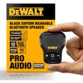 DEWALT Wearable Bluetooth Speaker [Onyx Edition...