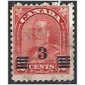 Canada 1932 SG314 3c on 2c Scarlet Fine/Very Fi...