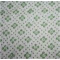 Vintage 1980 Green white Towelling Curtains Siz...