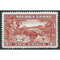 Sierra Leone 1941 SG191a 2d Scarlet Mounted Min...