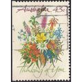 AUSTRALIA, FLOWERS, Greetings Bouquet, white 1990, 27c