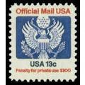 O129 13c Eagle Fine MNH G0579