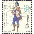 PORTUGAL, goose seller, beige 1998, 85Esc, #3