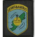 Scout Badge Scotland - Lewis & Harris - Black B...