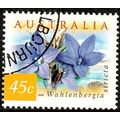 Australia 1999 Flowers 45c Used P&S Stamp Wahle...