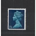 GB.SG743 1s 6d Greenish Blue and Deep Blue.Pape...