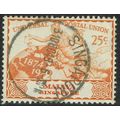 Singapore 1949 75th Anniversary of UPU 25c Oran...
