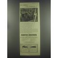 1954 The David Brown Companies Ad - To feed six towns
