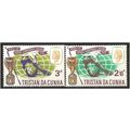 Tristan Da Cunha 1966 World Cup Set SG97-98 Unm...