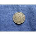 1963 CZECHOLOSVAKIA 1 KORUNA COIN.