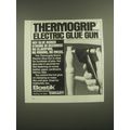 1981 Bostik Thermogrip Electric Glue Bond Advertisement