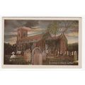 St Cuthbert's Church Lytham Postcard Lancashire...