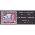 Malaya KELANTAN 1957 Sultan Ibrahim $1 Governme...