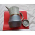 PURBECK POTTERY POOLE / PORTLAND COFFEE JUG (19...