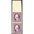 483, Mint Superb NH 3¢ Imperforate Pair - A GEM...