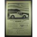 1955 Triumph T.R.2 Car Ad - No other car at its price can match it ..or catch