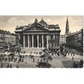 Vintage Belgium Postcard 1950 - Brussels - La B...