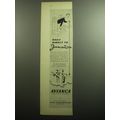 1958 Avianca Airline Advertisement - Daily direct to Jamaica
