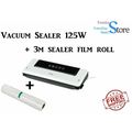 Silvercrest Vacuum Sealer 125W +3m Sealer Rolls...