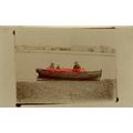 Family Fishing ? In Rowboat, Early Postcard