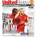 MANCHESTER UNITED v QUEENS PARK RANGERS LEAGUE CUP 4TH RND 2008/09