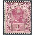 Sarawak 1899 SG39 4c Rose-Carmine Mounted.Mint.