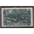 SG 118: 1 f. 50 blue Definitive Stamp: Burbach ...