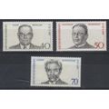GERMANY 1975 BIRTH CENTENARIES SET MNH