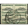 1927 Michel 312 - fine used (o) - block of 4