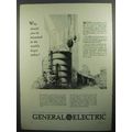 1930 General Electric Turbine Ad - Why Be Inter...