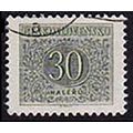 Czechoslovakia 1954 Postage Due 30h Used Stamp