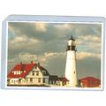 ME Portland Lighthouse Postcard Portland Head L...