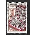 FRANCE 1953 25F SEPIA RED BROWN SG 1166 FINE US...