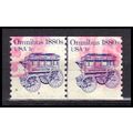 Used 1897 1c Omnibus Fine CNP Left 5 PA0294