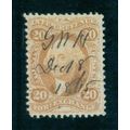 Used R41 20c Washington 'FOREIGN EXCHANGE' Aver...
