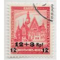 EMPIRE GERMANY 1932 CHARITY BUILDING BRESLAU SU...