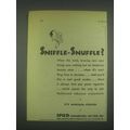 1930 Spud Cigarettes Ad - Sniffle-Snuffle?