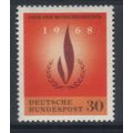 GERMANY 1968 HUMAN RIGHTS YEAR MNH