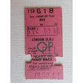 BR Rye-London(SR) 2nd Cheap Off Peak Return Hal...