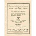 OIL WELL SUPPLY COMPANY 1928 affiliation Spang ...