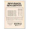 WTVT 1973 Tampa St Petersburg Pulse News televi...
