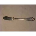 Silver Butter Knife Flat Handle Tudor Silver Pl...