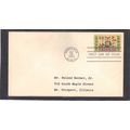 FDC 1253 5c Homemakers (No Cachet-Typed/A) CV42073