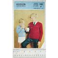 Vintage: Falcon No. 105 cabled sweaters, DK & 4...