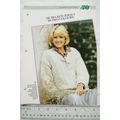 Woman's pattern 70 Tie necked jersey in two col...