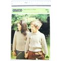 Vintage: Patons 9595 boys and girls aran stitch...
