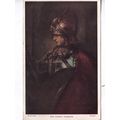 MS Ltd Postcard the Young Warrior - Rembrandt